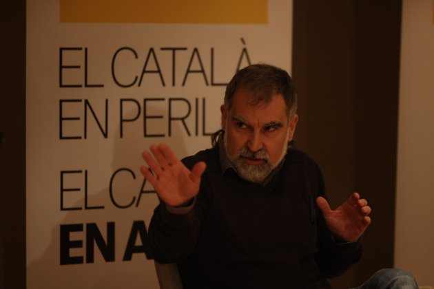 Jordi Cuixart, acto para|por el catalán en el palacio robert de ElNacional.cat - Sergi Alcàzar