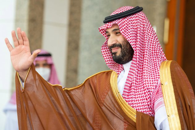 mohammed bin salman sonrie newcastle heredero arabia saudi europa press