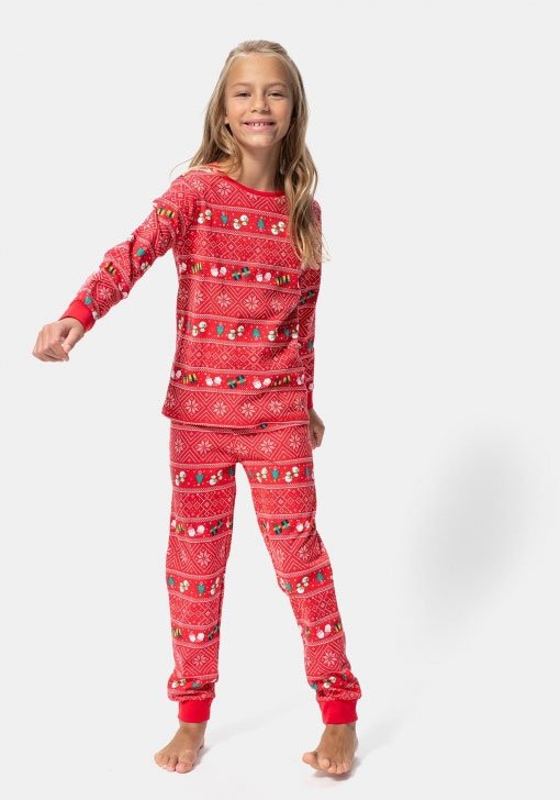 tiene un pijama de Navidad para toda la familia como el de las series USA'
