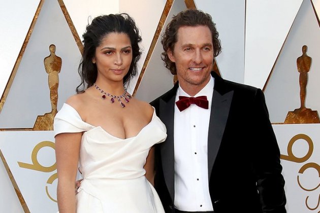 Matthew McConaughey i la seva dona/ Agència