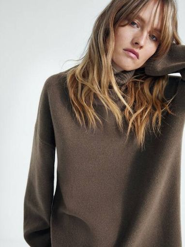 Jersey de coll alt de Massimo Dutti