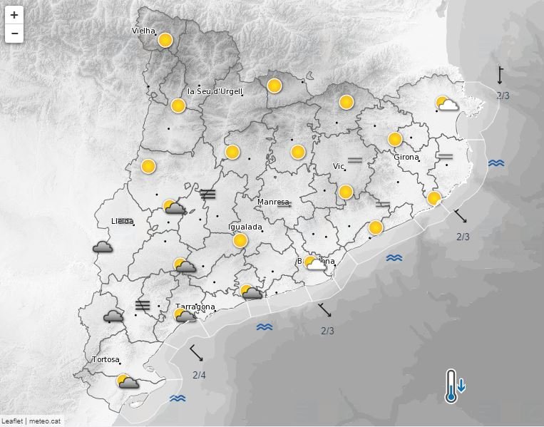 Prediccion 18 diciembre Meteocat Prediccion 18 diciembre Meteocat