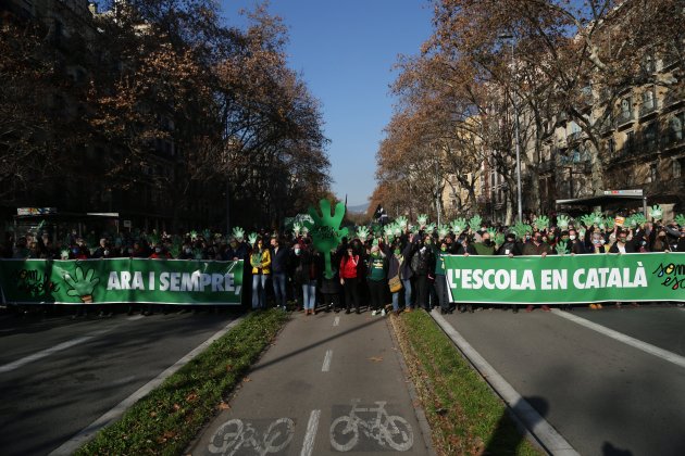 Manifestación Escuela Catalan 3/ Montse Giralt Manifestación Escuela Catalan 3/ Montse Giralt