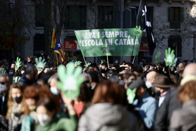 Manifestación Escuela Catalan 4/ Montse Giralt