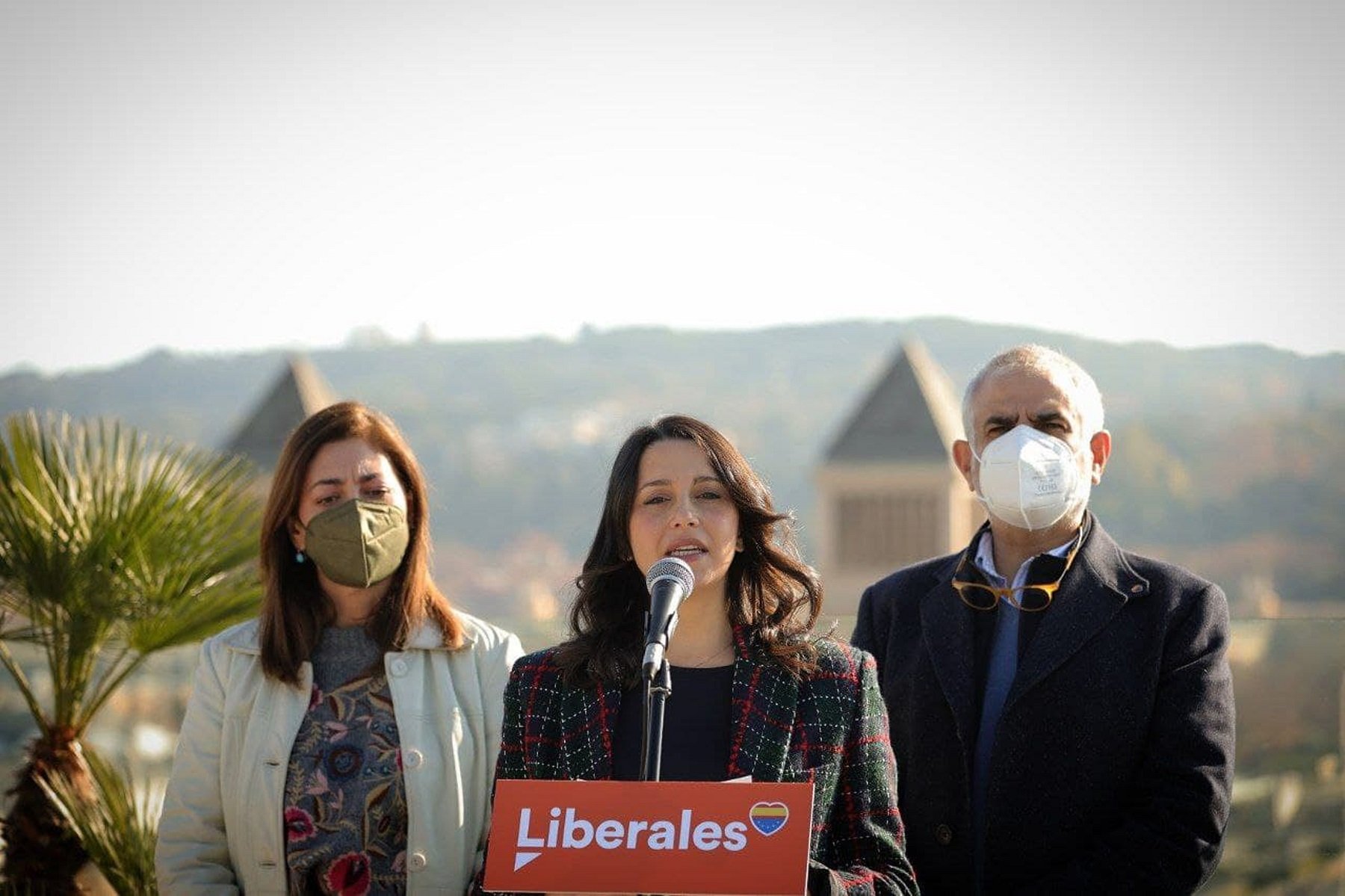 Arrimadas titlla d'"infame" la manifestació pel català