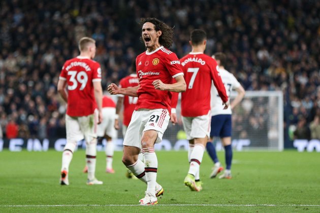 Cavani celebracion gol Manchester United EuropaPress