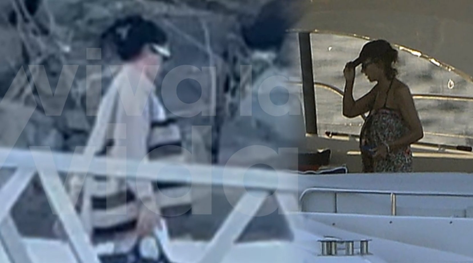 Marta Gayá y señora que acompaña a Juan Carlos en Abu Dabi Telecinco