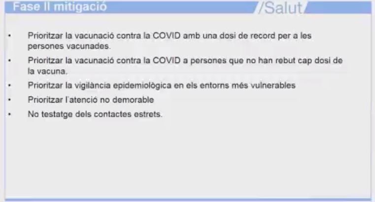 fase ii mitigacio