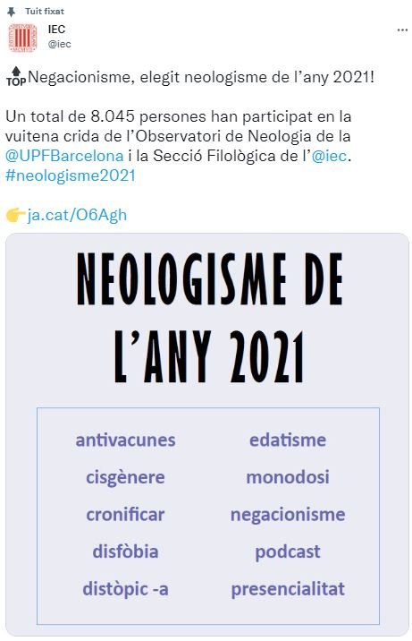 TUIT neologismo del año