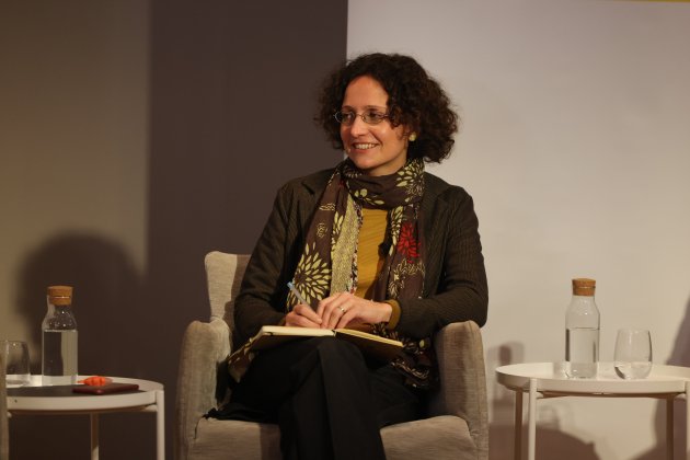 Meritxell Ruiz. Coloquio inmersión lingüística - Sergi Alcàzar