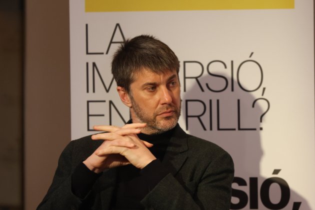 Bernat Dedéu. Coloquio inmersión lingüística - Sergi Alcàzar