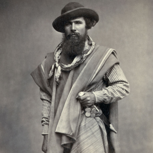 L'exèrcit argentí afusella el líder gaucho Josep Font Facon Grande. Fotografia d'un gaucho. Font Library of Congress. Washington