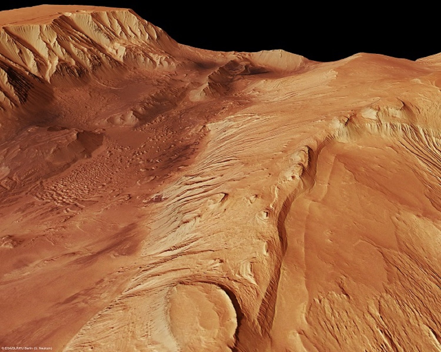 Què és el Gran Canyó que s’ha trobat a Mart?