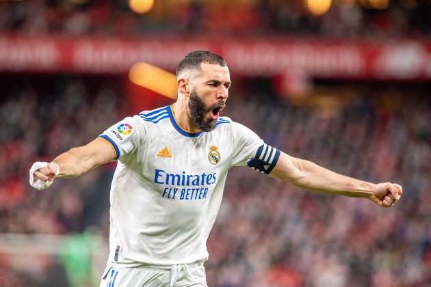 karim benzema celebra gol real madrid efe