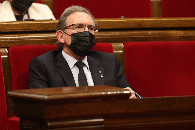 El conseller d'economia, Jaume Giró, debate presupuestos Parlament - Sergi Alcàzar
