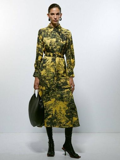 Vestido estampado de Sfera