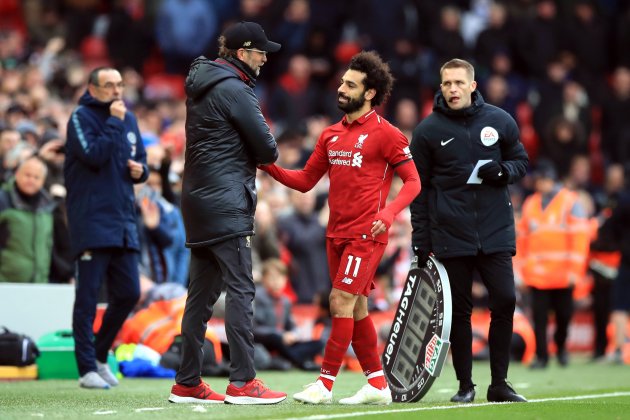 jurgen klopp mohammed salah liverpool cambio europa press