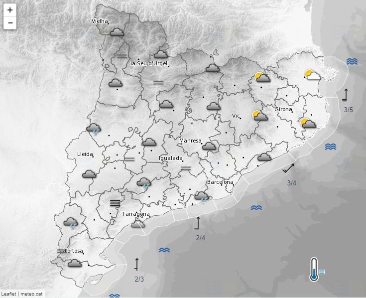 Prediccion 24 diciembre Meteocat