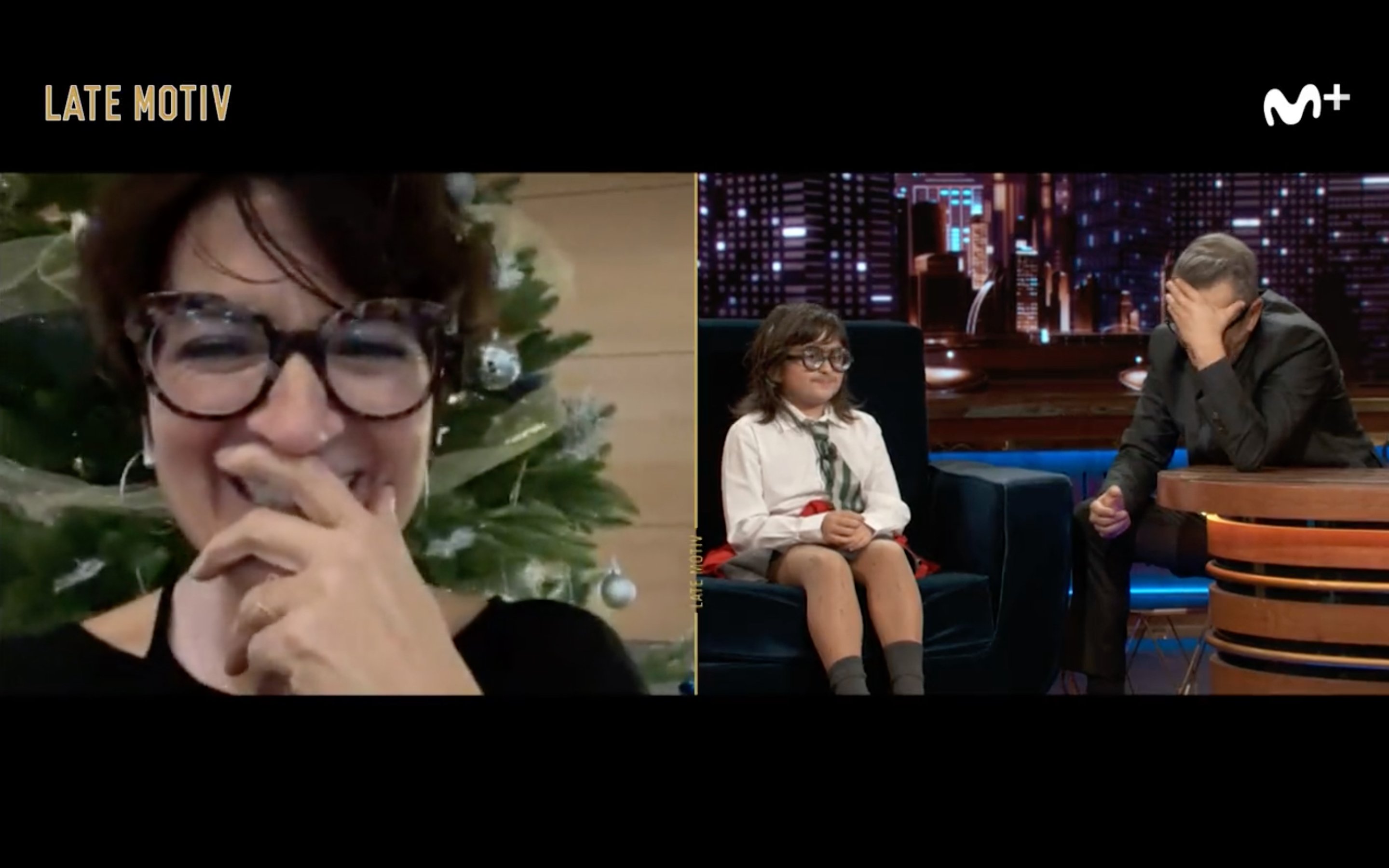 Andreu Buenfuente, Sílvia Abril y Joana en el último Late Motiv Movistar+