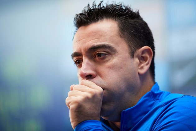 xavi hernandez tos fc barcelona rueda prensa efe