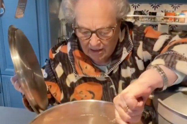 Pilar madre de Pilar Rahola sopa de galets @pilar rahola