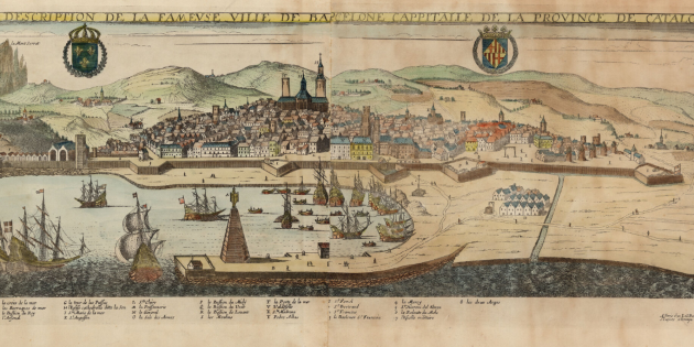 Gravat de Barcelona (1645). Font Cartoteca de Catalunya