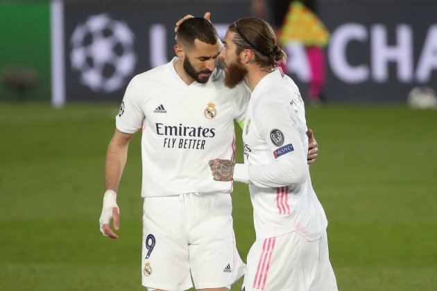 karim benzema sergio rams real madrid europa press