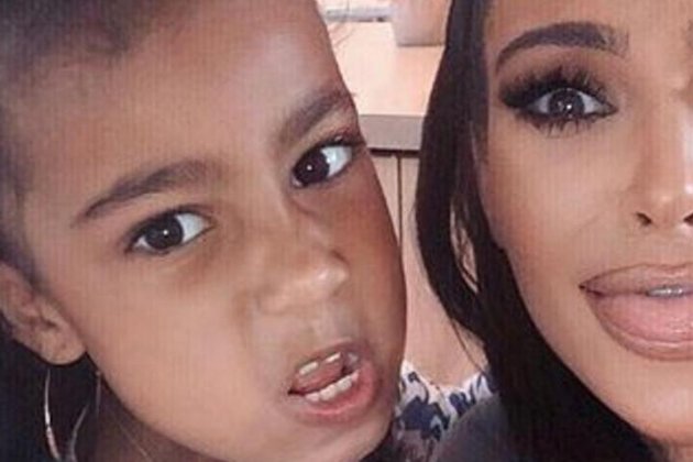 North West y Kim Kardashian