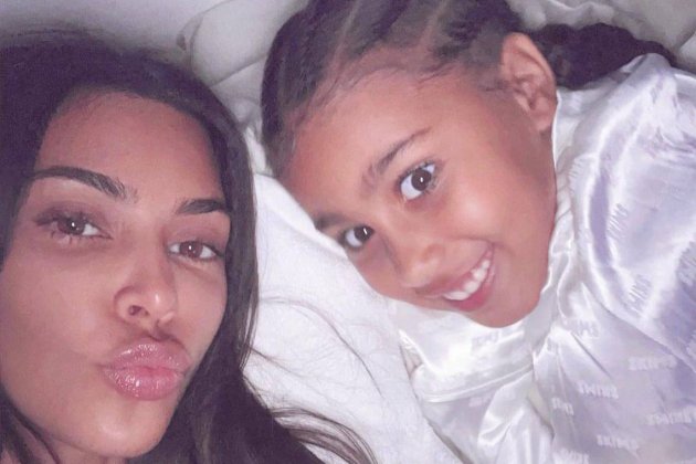 Kim Kardashian i la seva filla