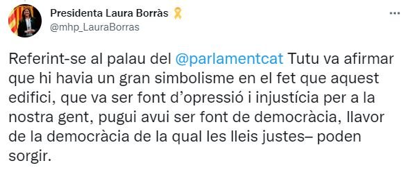 TUIT Laura Borràs II
