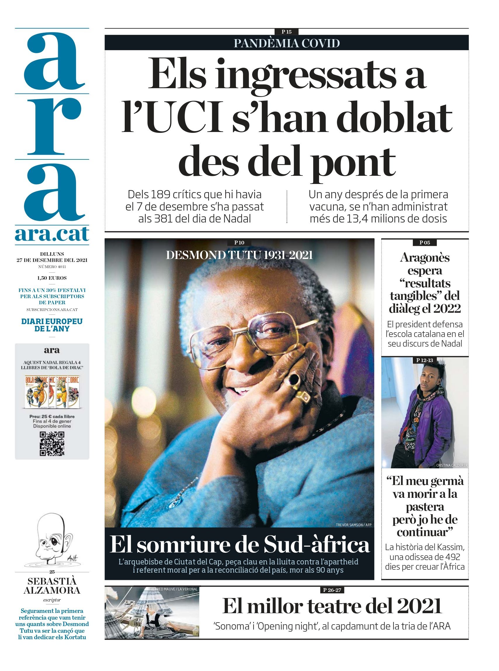 ARA 27 diciembre ARA 27 diciembre