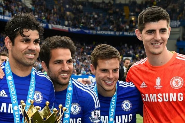 cesc courtois chelsea