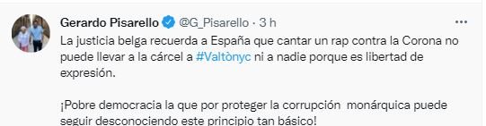 TUIT PIsarello Valtònyc