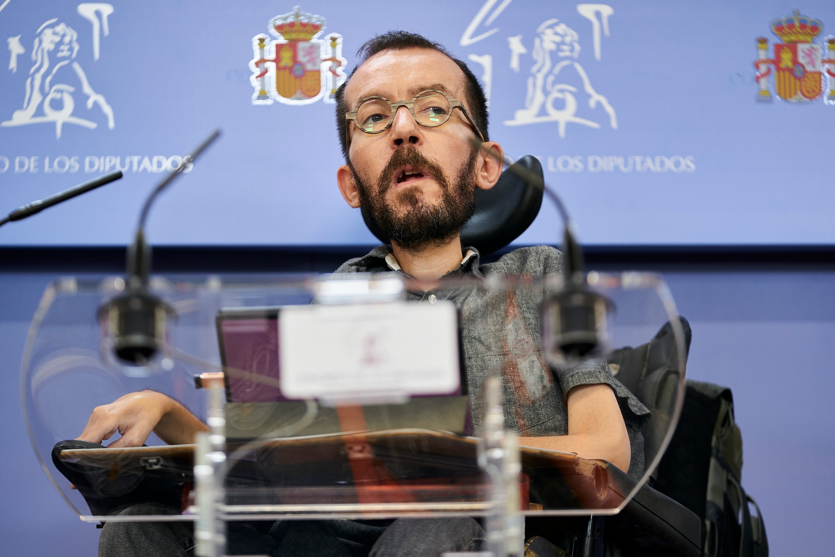 Echenique con Valtònyc: censura la existencia de delitos medievales en el Codigo Penal