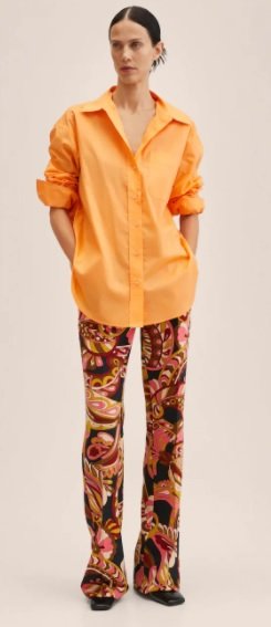 Pantalón de moda en Mango