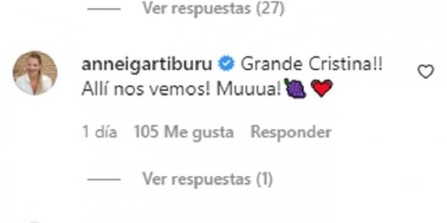 anne igartiburu comentario pedroche ig