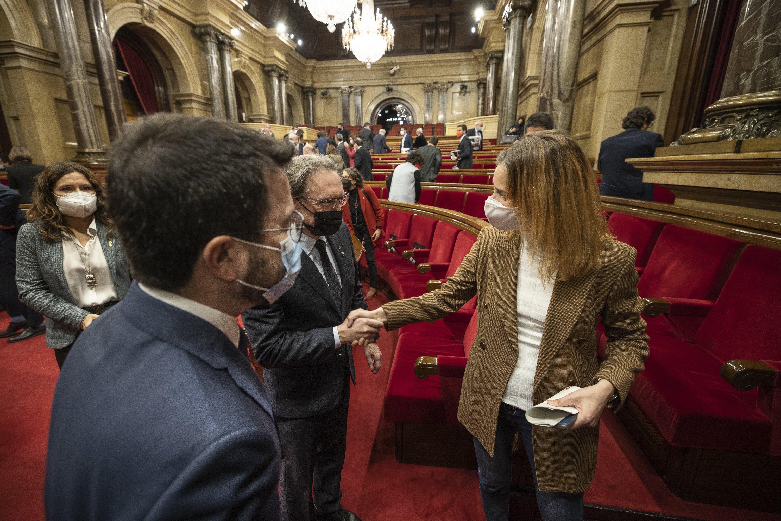 Los comuns se sentarán a negociar los presupuestos con el Govern a partir de la semana que viene