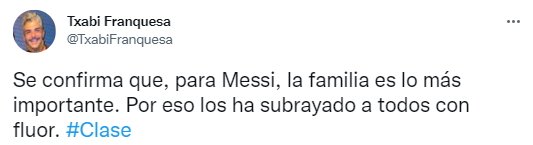 Messi fluor