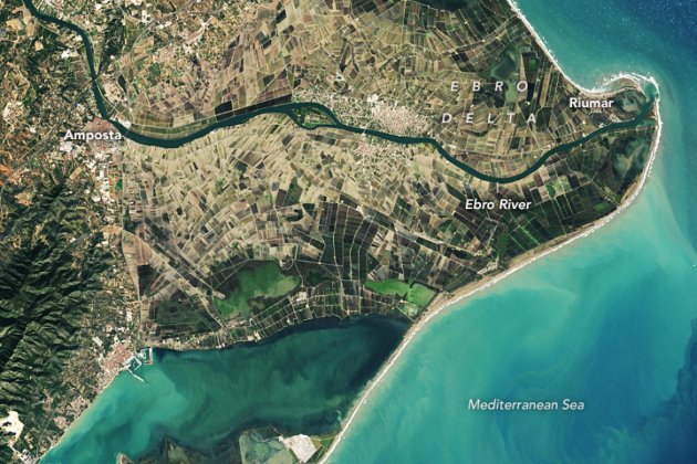 Delta del Ebro 2021 NASA