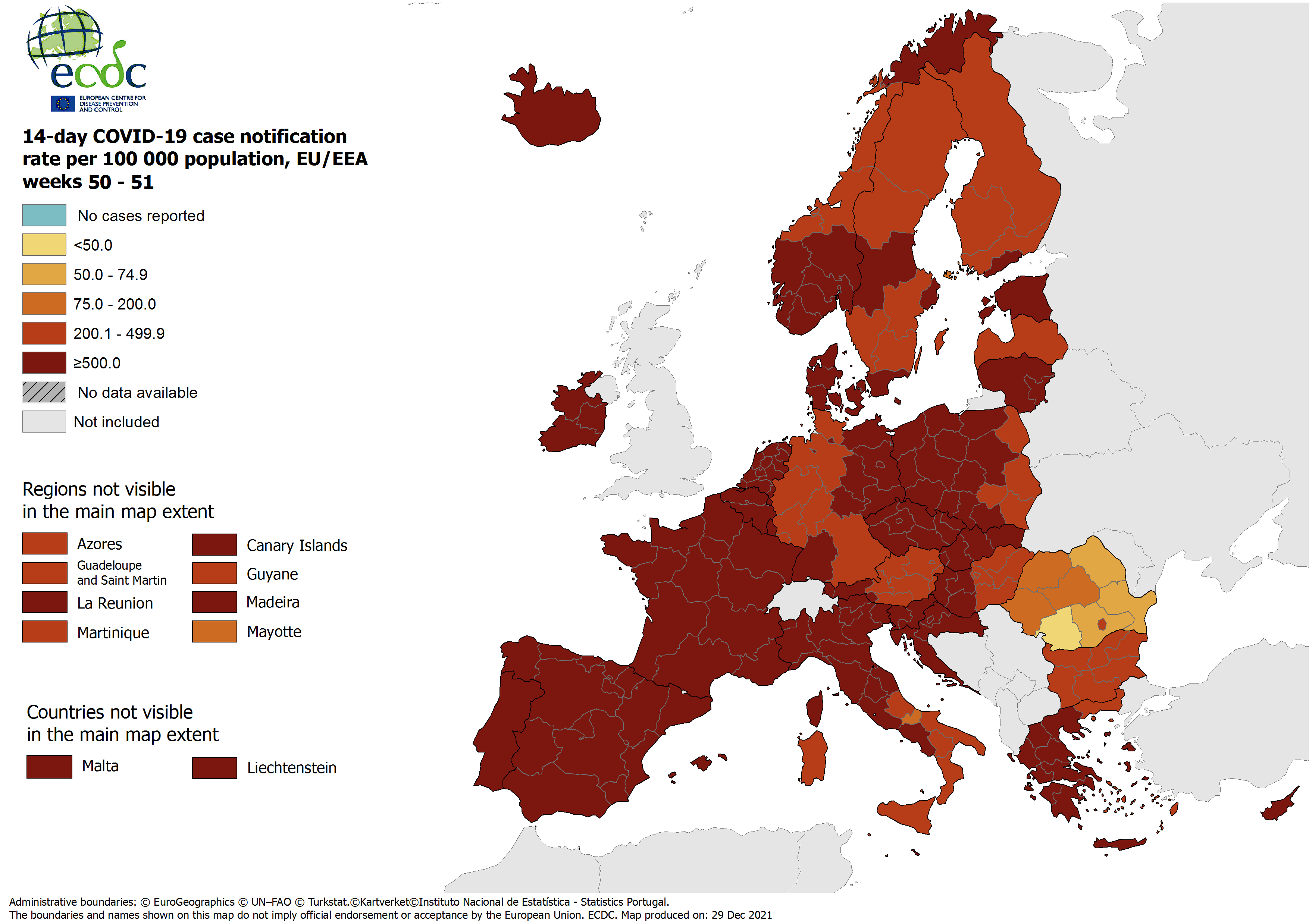 Europa, en alerta roja: riesgo máximo por coronavirus