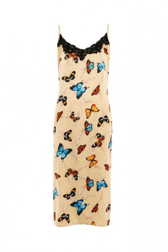 Vestido de mariposas de Primark
