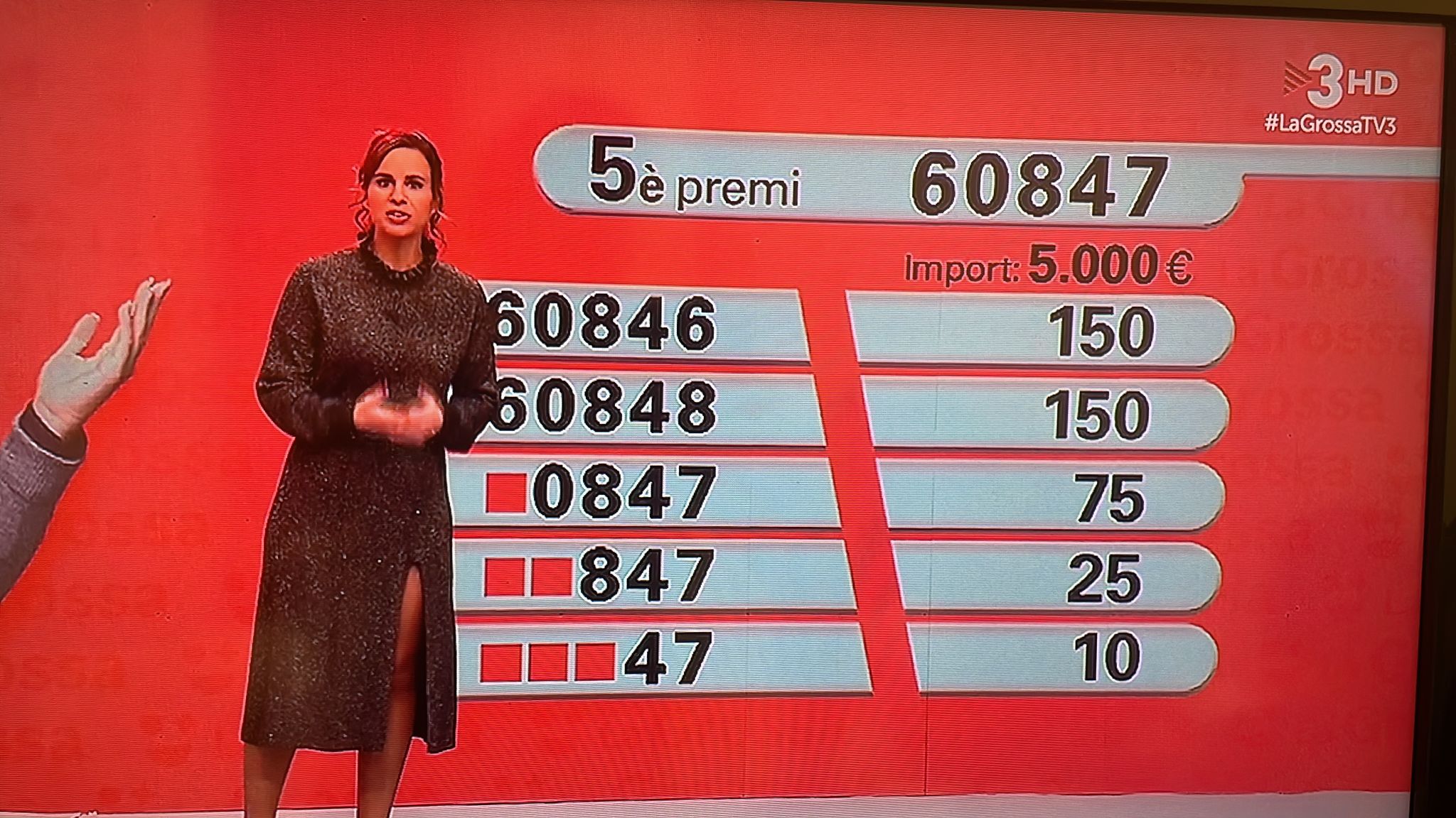 Grossa de Cap d'Any quinto premio