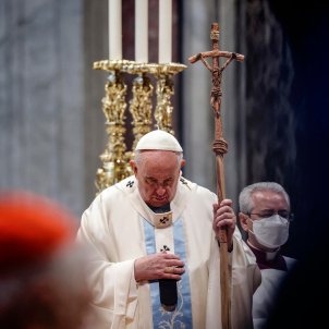 papa francisco primera misa 2022 / europa press