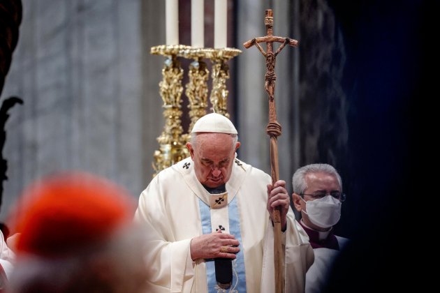 papa francisco primera missa 2022 / europa press