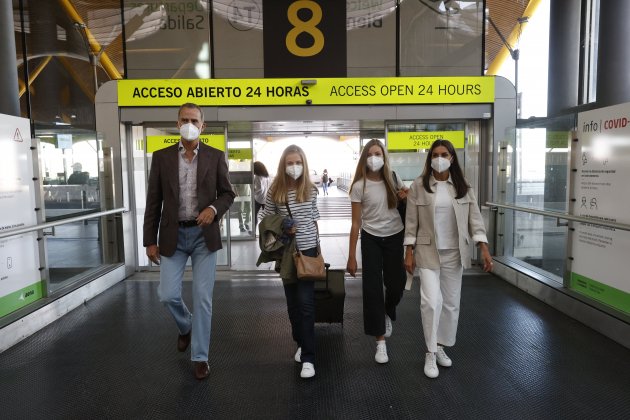 Leonor se va a Gales aeropuerto GTRES