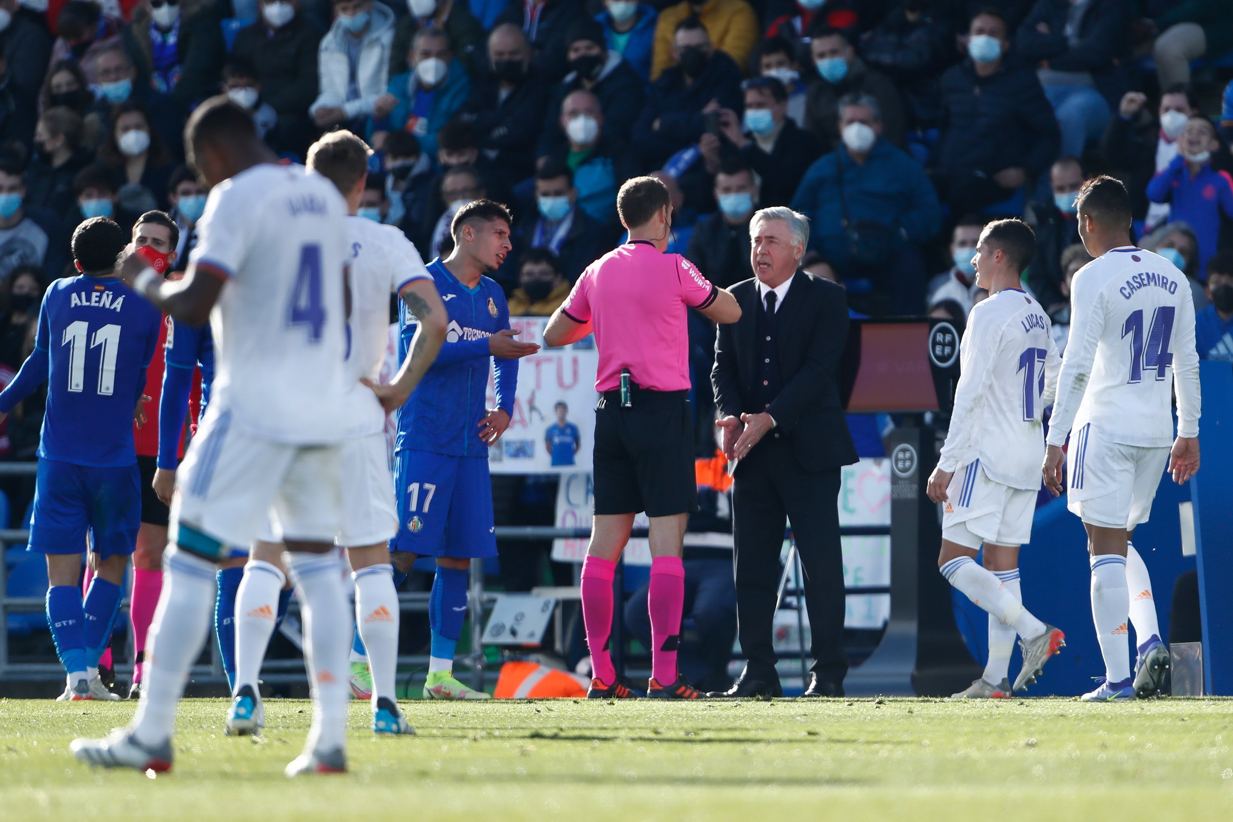 Jugadores del Real Madrid culpan a Ancelotti de la derrota ante el Getafe y señalan 4 fallos tácticos