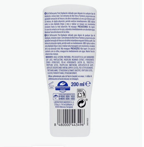 Gel Mercadona