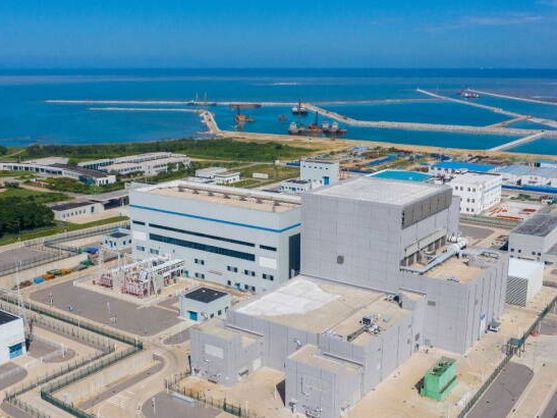 El reactor modula de la Xina des de fora