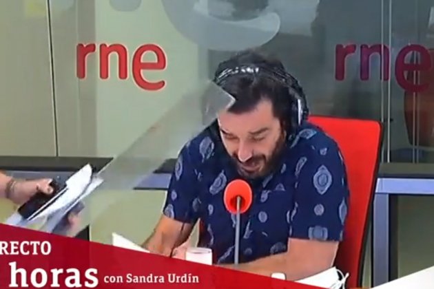 accidente Carlos Núñez y Sandra Urdín RNE