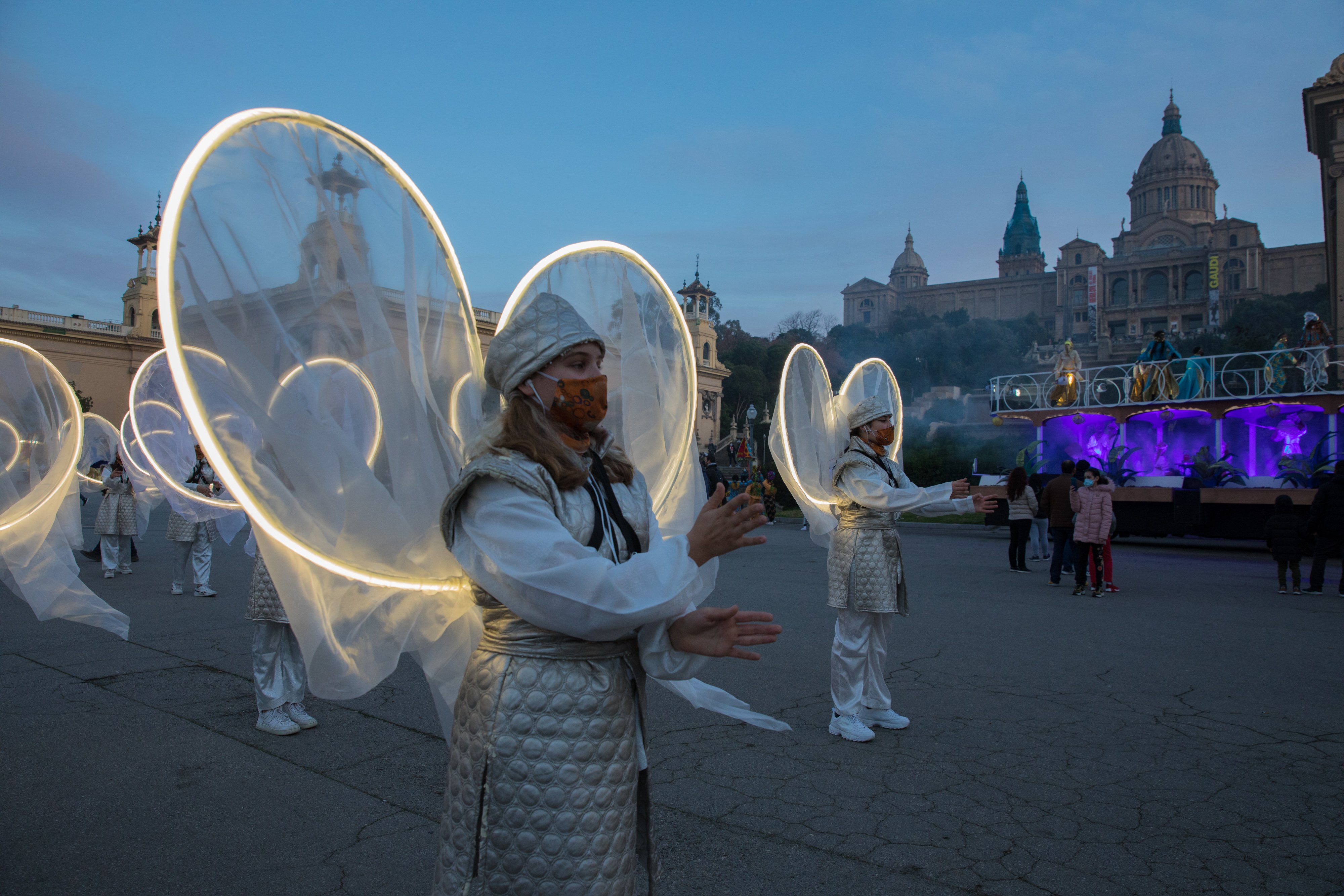 Afectacions de trànsit durant la cavalcada de Reis a Barcelona